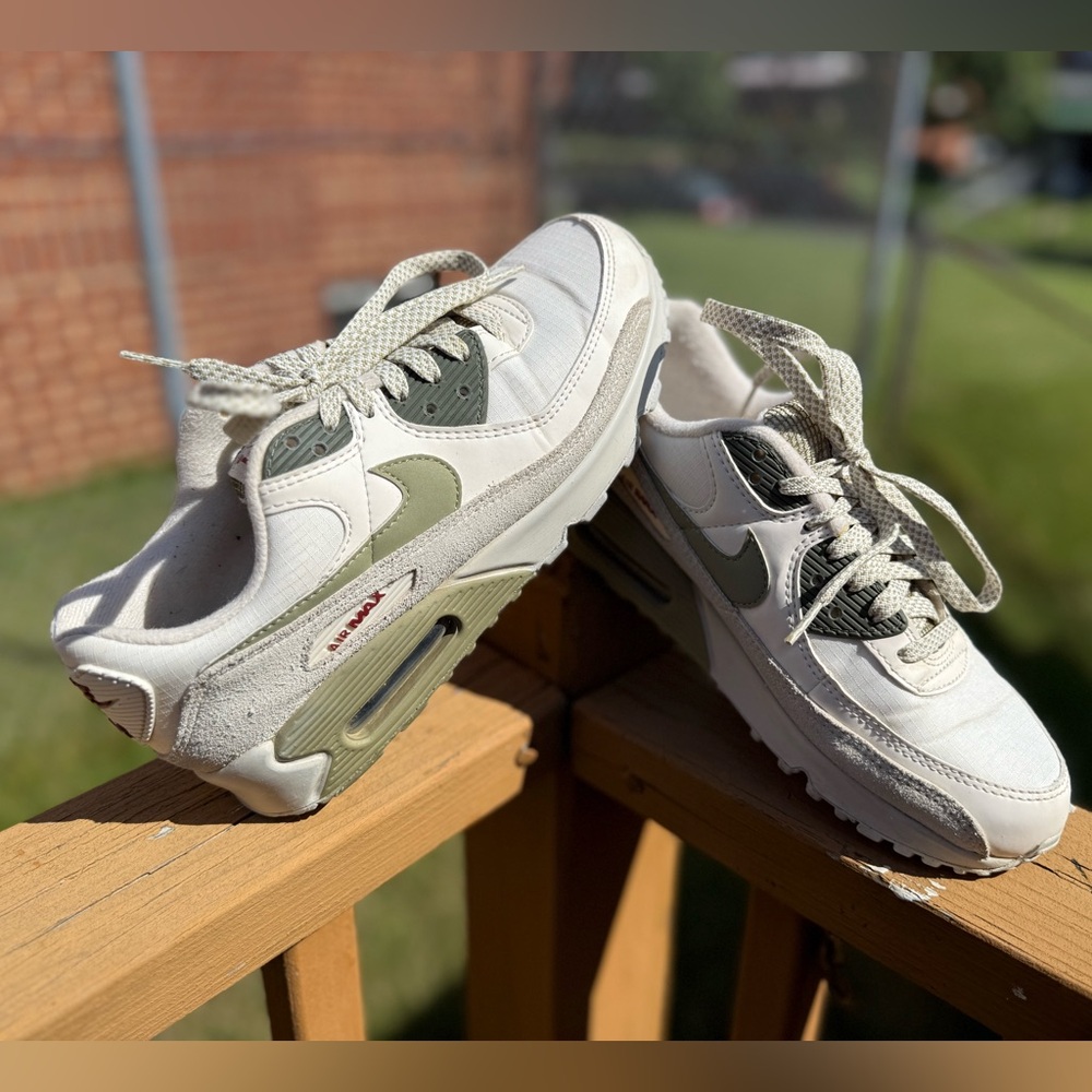 Nike Air Max 90 Phantom Neutral Olive Men's - size 6.5